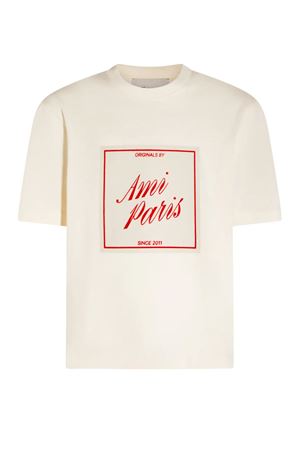 T-shirt in jersey di cotone pesante AMI | UTS385726136