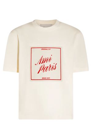 T-shirt in jersey di cotone pesante AMI | UTS385726W136