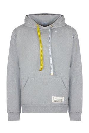 Gray cotton hoodie ART | 23230GRAY