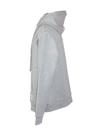 Gray cotton hoodie ART | 23230GRAY