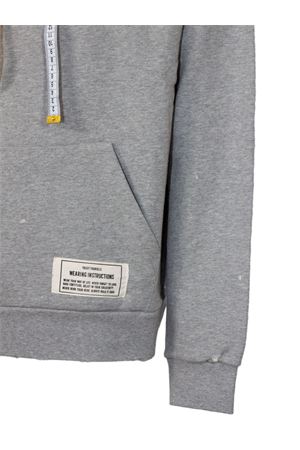 Gray cotton hoodie ART | 23230GRAY