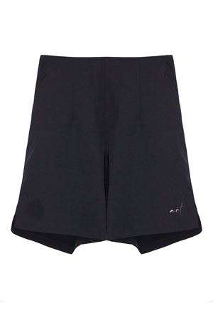 Lightweight black cotton shorts ART | 5841BLACK