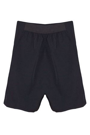 Lightweight black cotton shorts ART | 5841BLACK