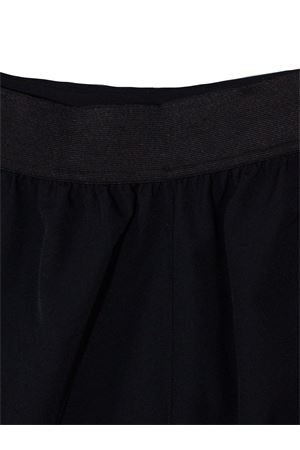Lightweight black cotton shorts ART | 5841BLACK