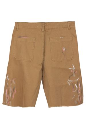 Beige cotton Bermuda shorts ART | 5853BEIGE