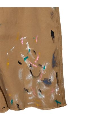 Beige cotton Bermuda shorts ART | 5853BEIGE