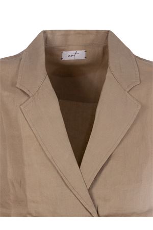 Lightweight beige cotton jacket ART | C123BEIGE