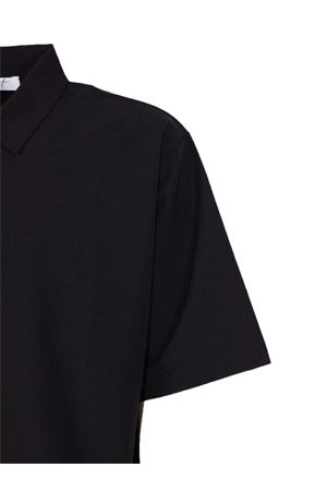 Black cotton polo shirt ART | G783BLACK