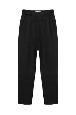 Black cotton pants ART | P334BLACK