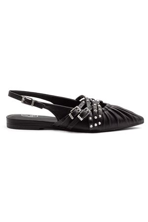 Ballerina slingback in pelle nera ASH | BIANCA04BLACK
