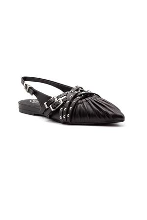 Ballerina slingback in pelle nera ASH | BIANCA04BLACK