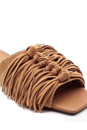 Sandalo Brigitte in camoscio marrone ASH | BRIGITTE05MOKA