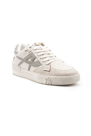 Sneaker Moonlight Studs In Pelle Bianca ASH | MOONLIGHTST2BEIGEWHITEOFFWHITE