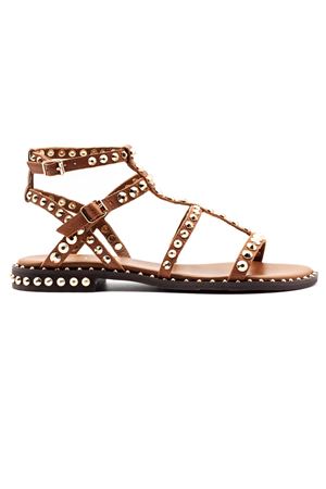 Sandalo Precious in pelle marrone ASH | PRECIOUS02CINNAMON