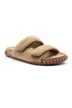 Sandalo Twist in camoscio beige ASH | TWIST01CUOIO