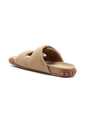 Sandalo Twist in camoscio beige ASH | TWIST01CUOIO