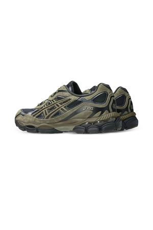 Sneakers Gel-NYC in camoscio verde e nero ASICS | 1203A383303