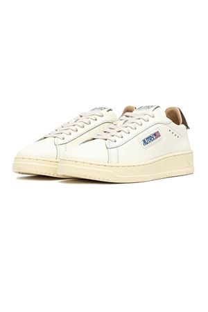 Sneakers Dallas Low In Pelle Bianca AUTRY | ADLMMR22.