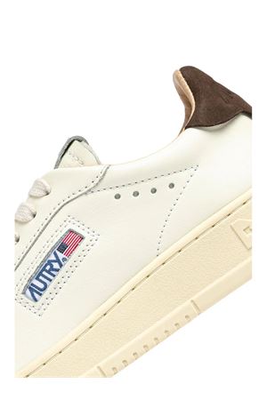 Sneakers Dallas Low In Pelle Bianca AUTRY | ADLMMR22.