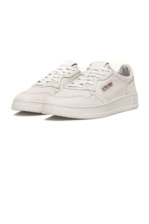 Sneakers Medalist Low In Nappa Super Soft Bianco Ottico AUTRY | AULMSG10.