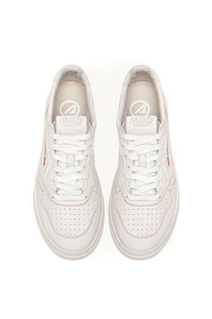 Sneakers Medalist Low In Nappa Super Soft Bianco Ottico AUTRY | AULMSG10.