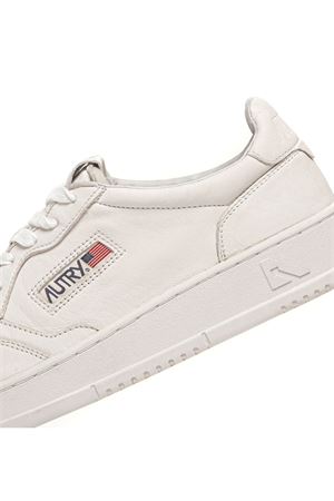 Sneakers Medalist Low In Nappa Super Soft Bianco Ottico AUTRY | AULMSG10.