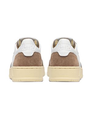 Sneakers Medalist Low In Pelle Bianca E Suede Antilope AUTRY | AULWFT02.