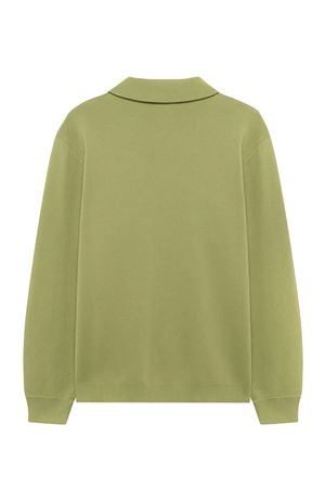 Green Knitted Viscose Shirt Jacket AUTRY | JAPM026Y.