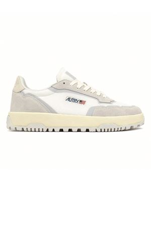 Sneakers Wildpace Low In Mesh E Suede Bianco AUTRY | LDLMAK01.
