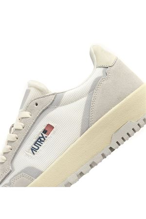 Sneakers Wildpace Low In Mesh E Suede Bianco AUTRY | LDLMAK01.