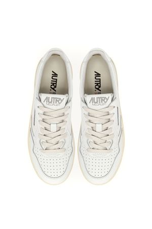 Sneakers Medalist Platform In Pelle Bianca AUTRY | PTLWLL15.