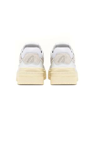 Sneakers Clc Low In Pelle Bianca E Suede AUTRY | ROLWMM41.