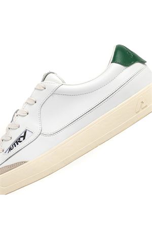 Sneakers Windscape Low In Pelle Bianca E Amazon AUTRY | SCLMUK06.