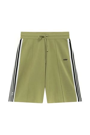 Knitted Viscose Short Green AUTRY | SHPM079Y.