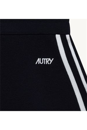 Black viscose knit skirt AUTRY | SKPW031B.