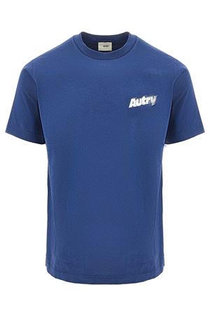 Blue cotton T-shirt AUTRY | TSPM045R.