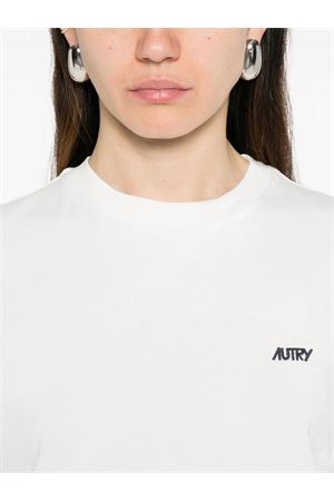 T-shirt in cotone bianco AUTRY | TSPW007W.