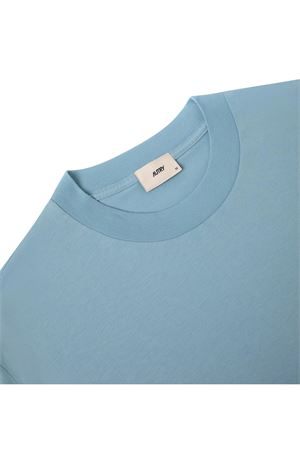 T-shirt in cotone blu chiaro AUTRY | TSPX047C.