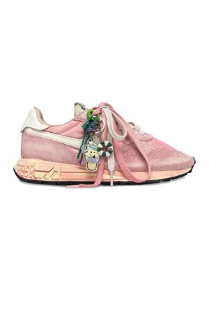 Sneakers Reelwind Super Vintage In Nylon E Suede Rosa AUTRY | WVLWYS02.