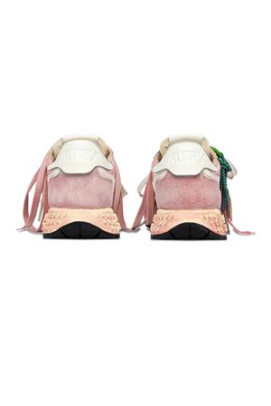 Sneakers Reelwind Super Vintage In Nylon E Suede Rosa AUTRY | WVLWYS02.