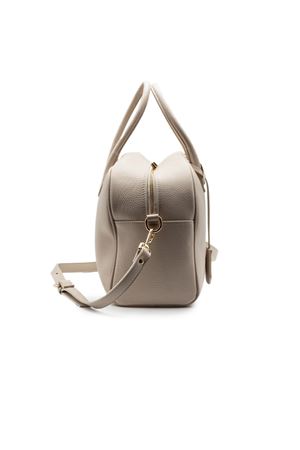 Bauletto semirigido in pelle beige AVENUE67 | ALEXIS028