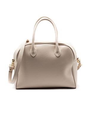 Bauletto semirigido in pelle beige AVENUE67 | ALEXIS028