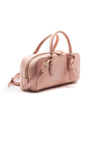 Mini-bauletto rigido in pelle rosa AVENUE67 | ALIMA037