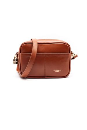 Camera bag in pelle marrone AVENUE67 | BONBON009