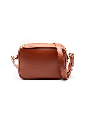 Camera bag in pelle marrone AVENUE67 | BONBON009