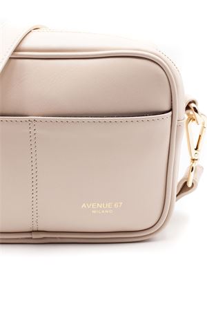 Camera bag in pelle beige AVENUE67 | BONBON073