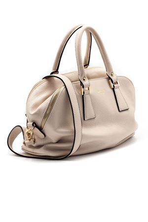 Borsa in pelle morbida martellata beige AVENUE67 | FANDANGOXS028