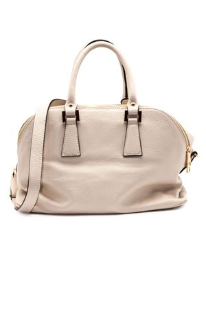 Borsa in pelle morbida martellata beige AVENUE67 | FANDANGOXS028