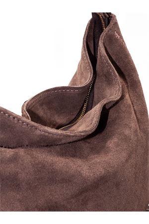 Sacca morbidain camoscio marrone AVENUE67 | YANA017