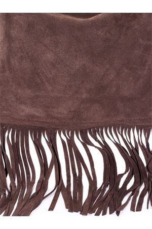 Sacca morbidain camoscio marrone AVENUE67 | YANA017